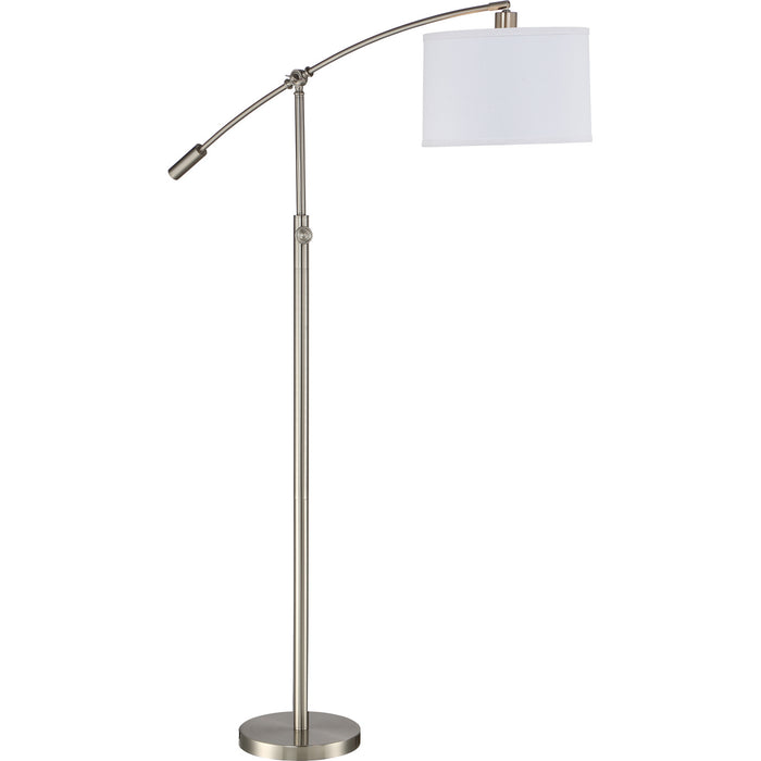 Quoizel CFT9364BN One Light Floor Lamp, Brushed Nickel