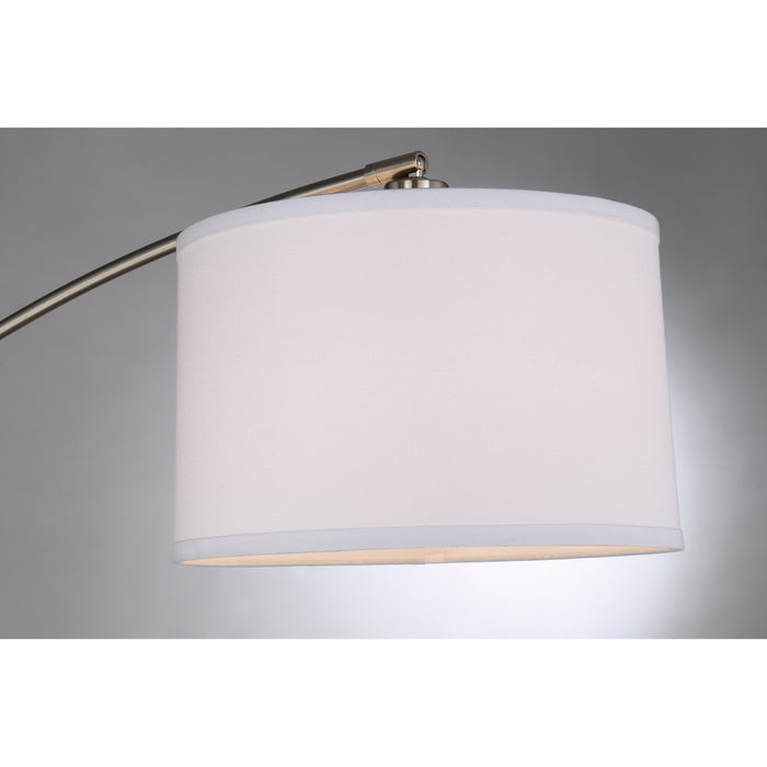 Quoizel CFT9364BN One Light Floor Lamp, Brushed Nickel