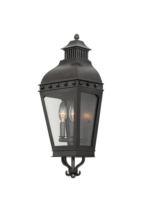 Kalco 403320AI Two Light Wall Pocket, Aged Iron