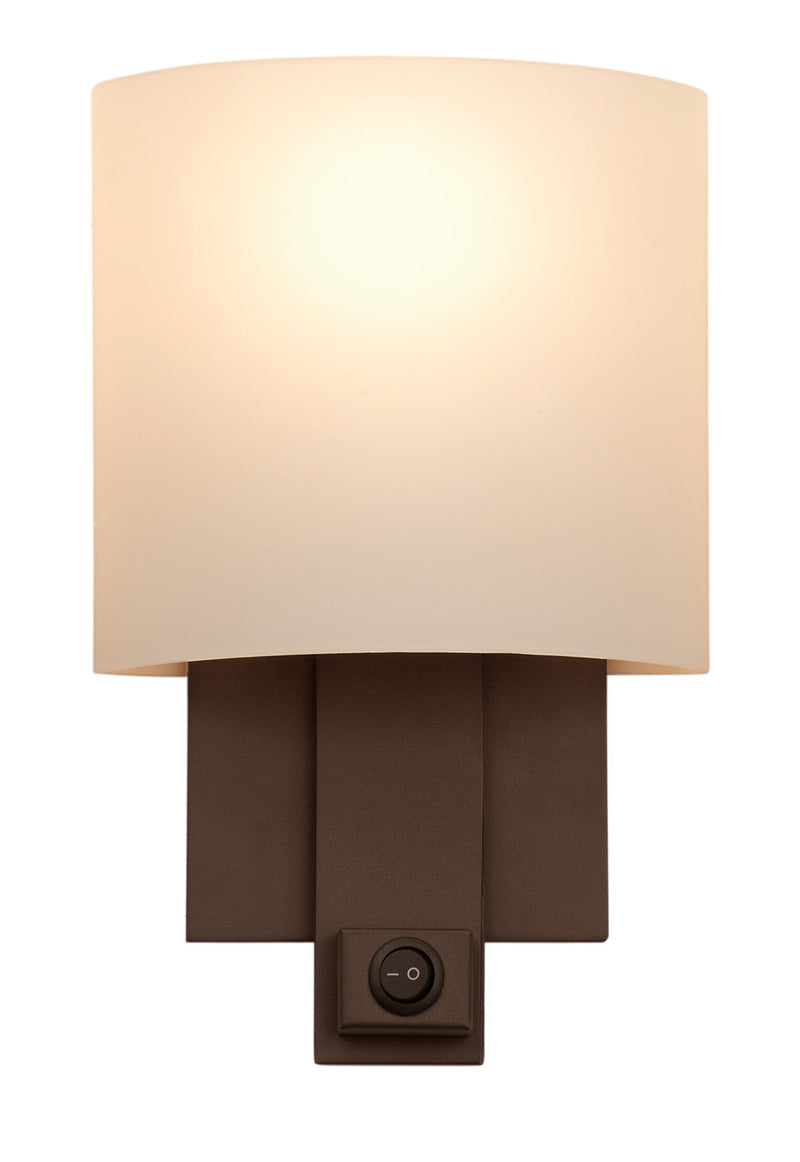 Kalco 4651BZ One Light Wall Sconce, Bronze