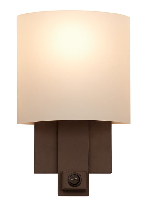 Kalco 4651BZ One Light Wall Sconce, Bronze