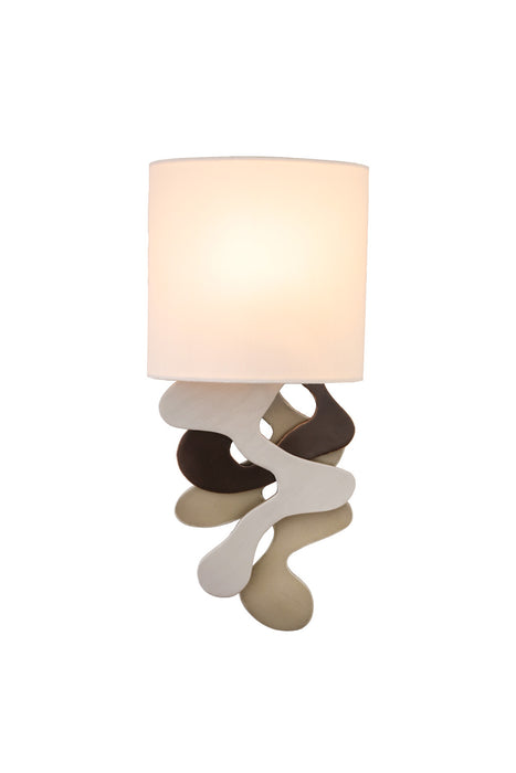 Kalco 501126MM One Light Wall Sconce, Mixed Metallic