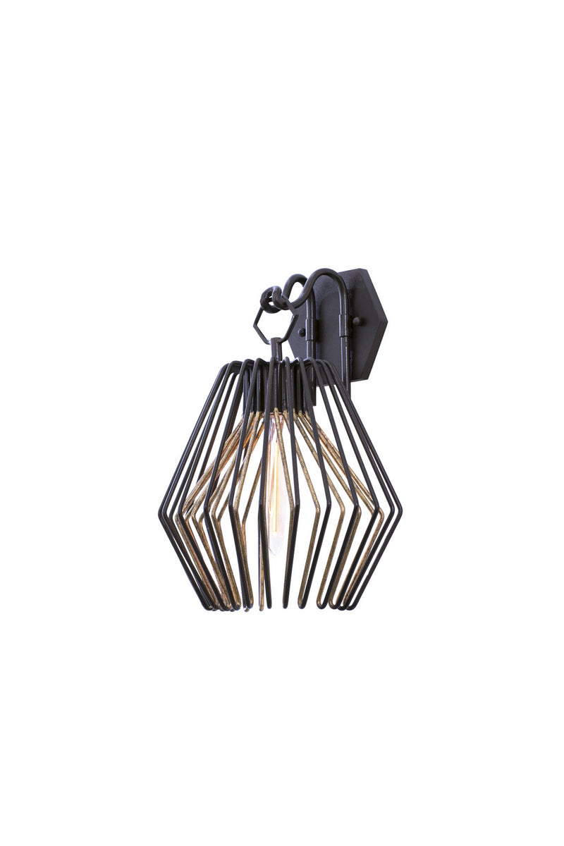 Kalco 502220BZG One Light Wall Bracket, Bronze Gold