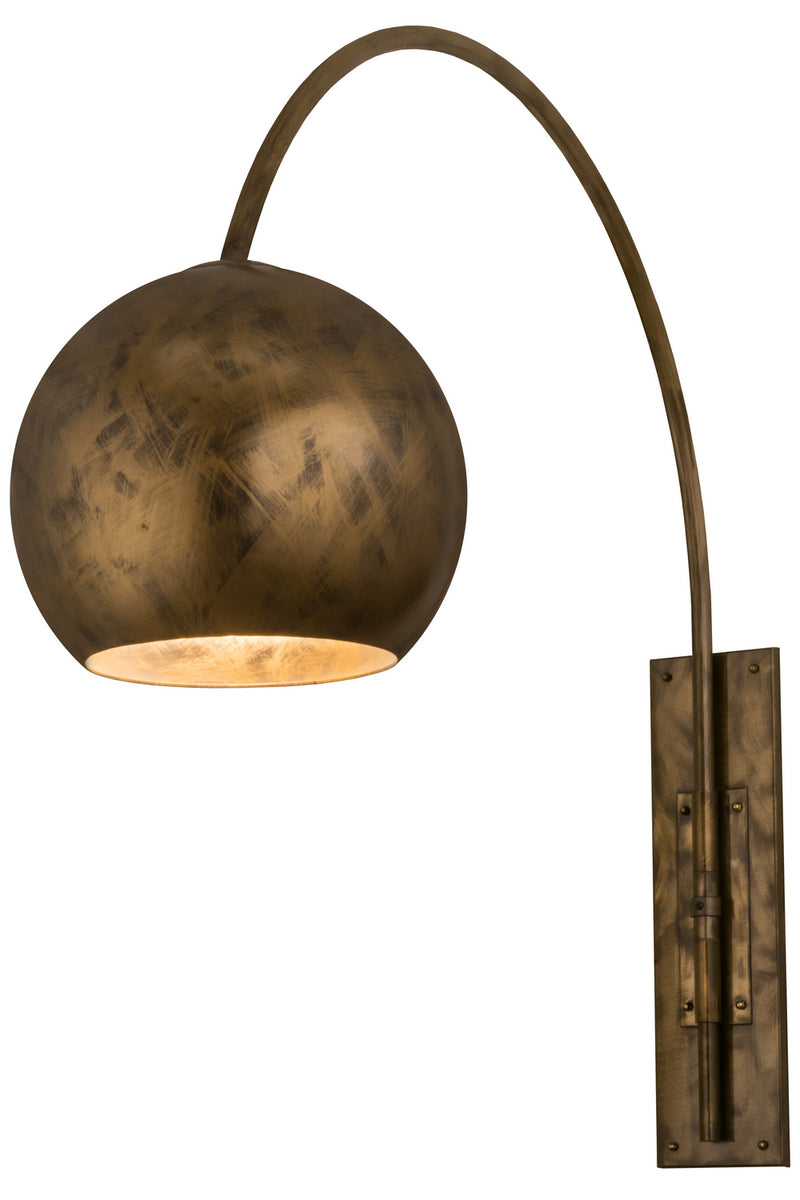 Meyda Tiffany 156446 One Light Wall Sconce, Gold