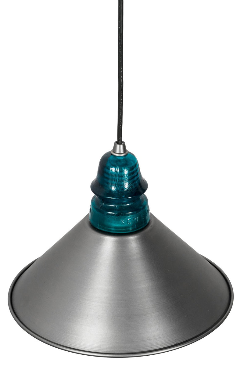 Meyda Tiffany 162013 One Light Pendant, Industrial Steel