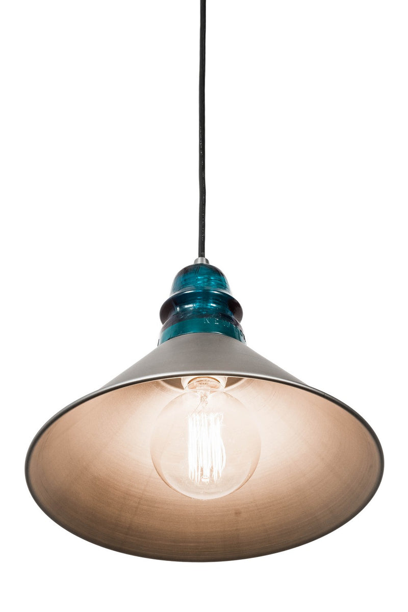 Meyda Tiffany 162013 One Light Pendant, Industrial Steel