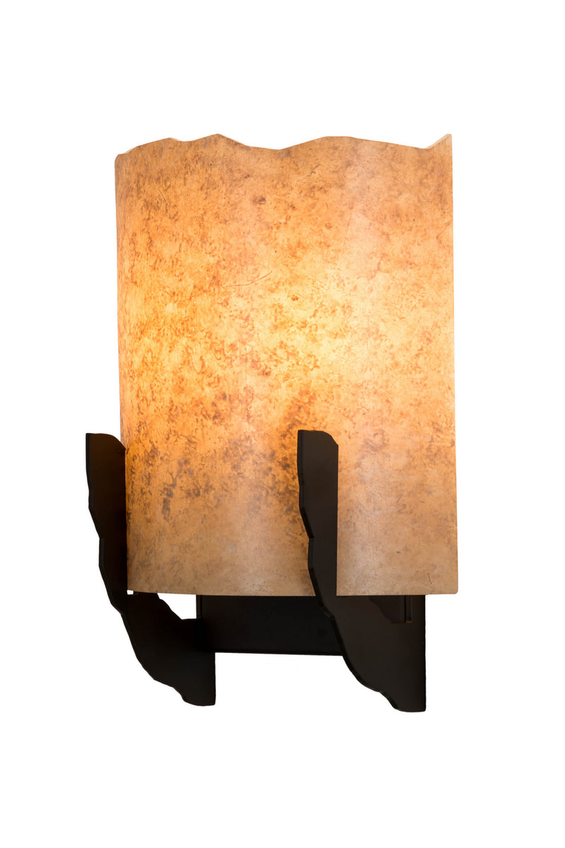 Meyda Tiffany 166892 Two Light Wall Sconce, Oil Rubbed Bronze