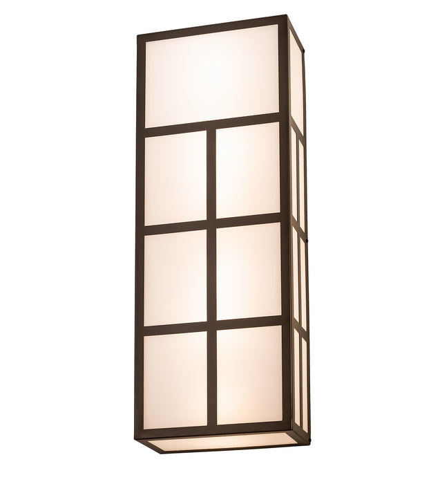 Meyda Tiffany 171145 LED Wall Sconce, Exterior Oil Rubbed Bronze