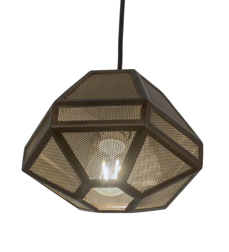 Meyda Tiffany 173075 One Light Pendant, Antique Copper