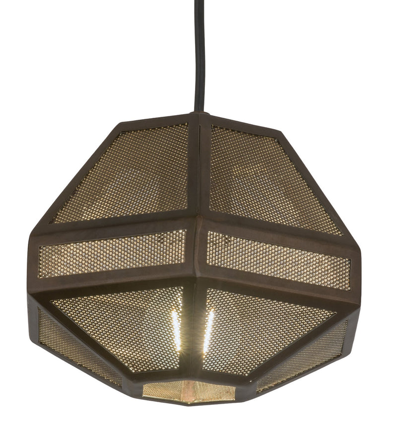Meyda Tiffany 173075 One Light Pendant, Antique Copper