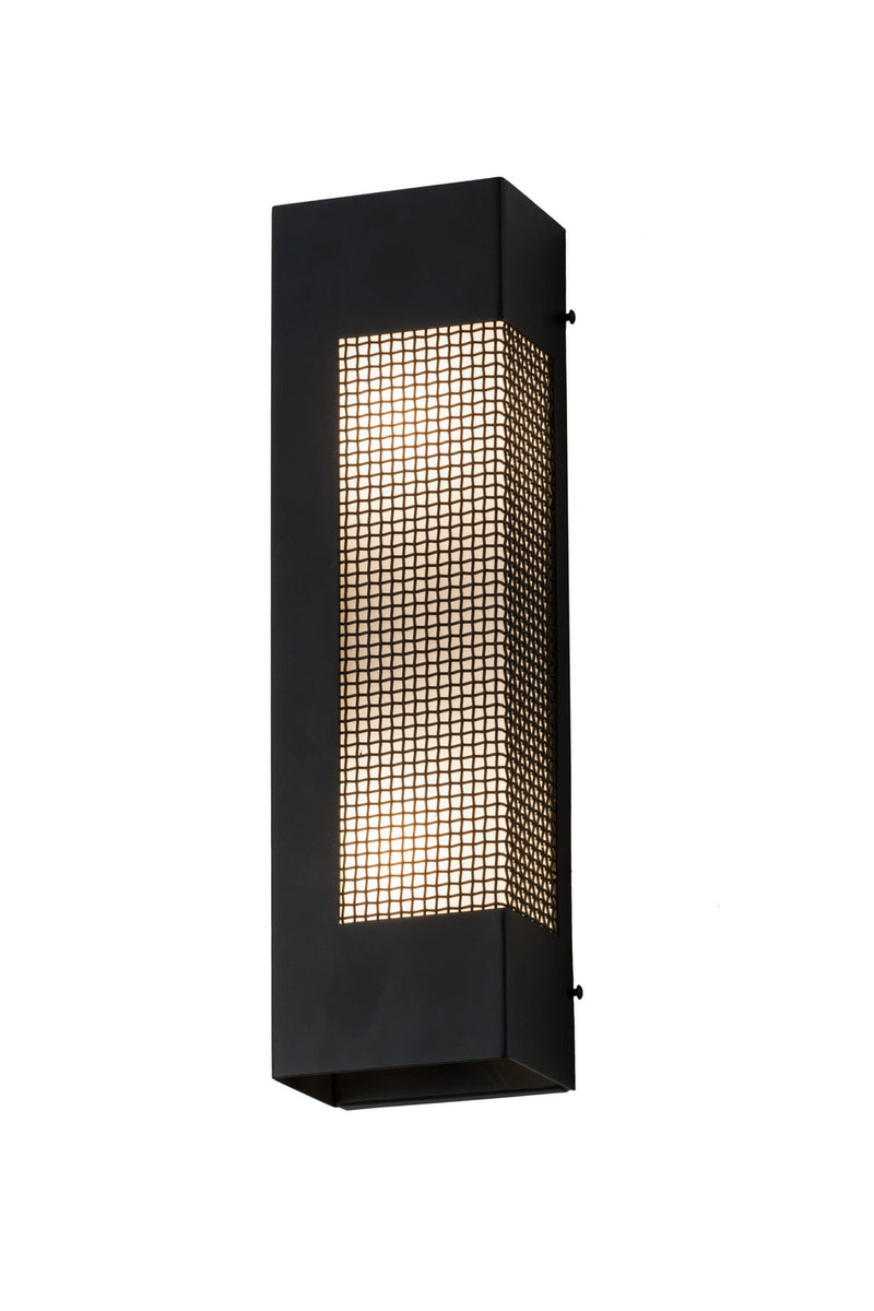 Meyda Tiffany 173997 LED Wall Sconce, Satin Black And Wrought Iron