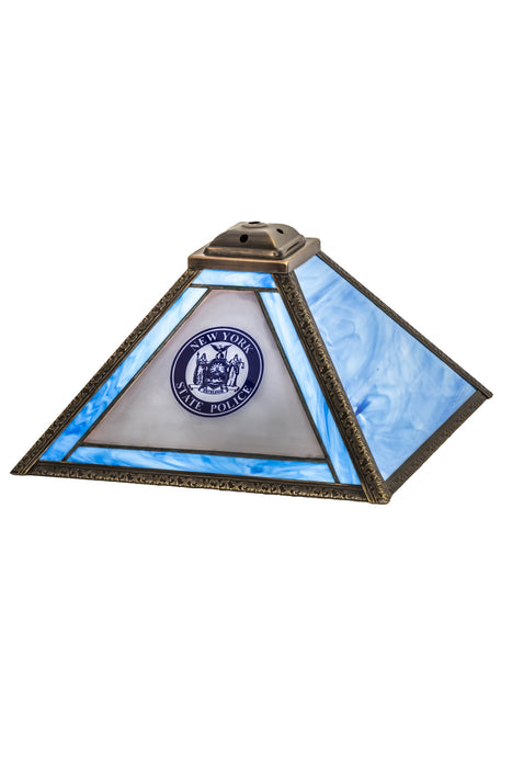 Meyda Tiffany 178516 Shade, Craftsman Brown