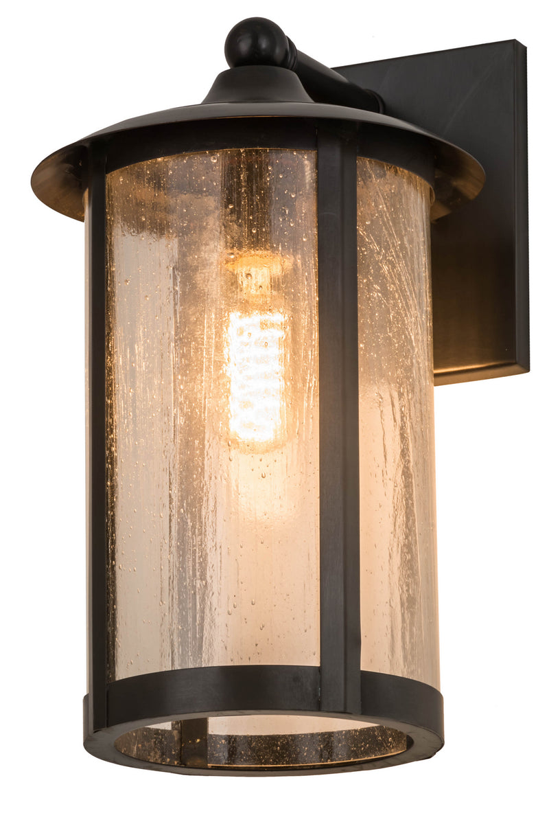 Meyda Tiffany 178536 Wall Sconce, Craftsman Brown