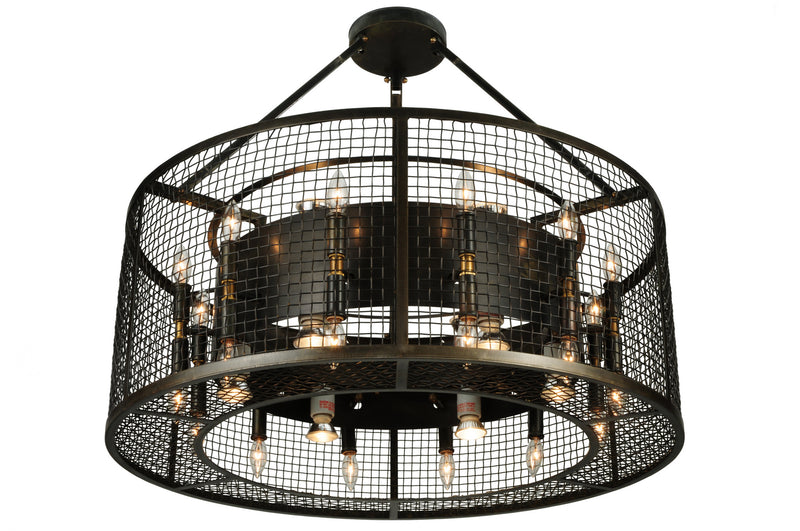 Meyda Tiffany 180606 36 Light Pendant, Restoration Bronze