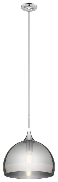 Kichler 43359CH One Light Pendant, Chrome