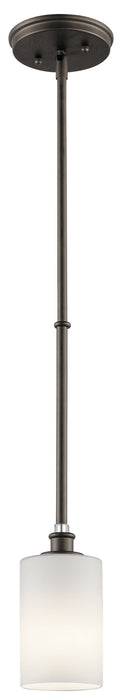 Kichler 43927OZ One Light Mini Pendant, Olde Bronze