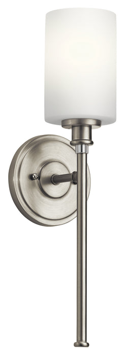 Kichler 45921NI One Light Wall Sconce, Brushed Nickel