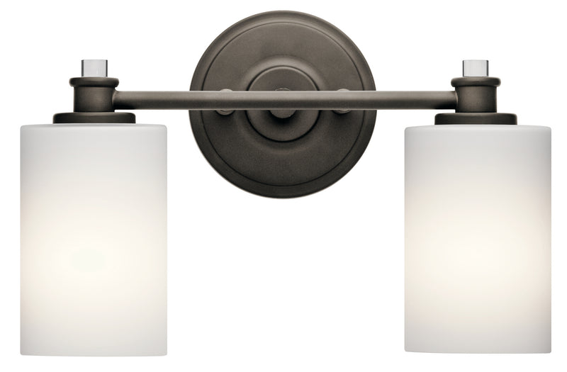 Kichler 45922OZ Two Light Bath, Olde Bronze