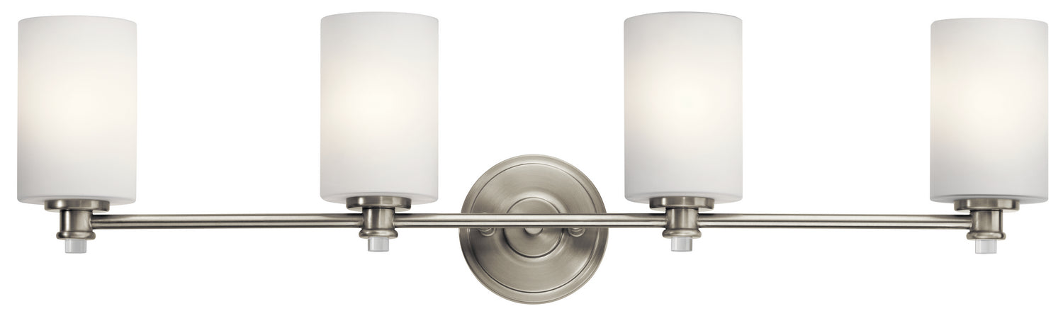 Kichler 45924NI Four Light Bath, Brushed Nickel