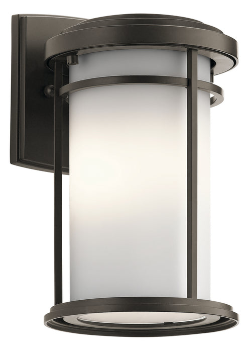 Kichler 49686OZ One Light Outdoor Wall Mount, Olde Bronze