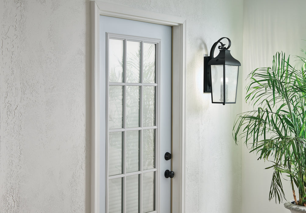 Kichler 49737OZ Two Light Outdoor Wall Mount, Olde Bronze