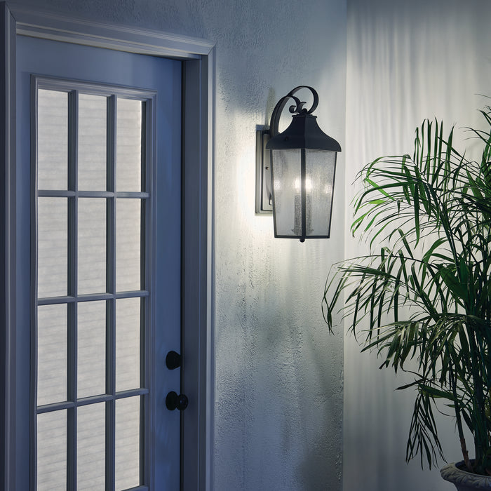 Kichler 49737OZ Two Light Outdoor Wall Mount, Olde Bronze