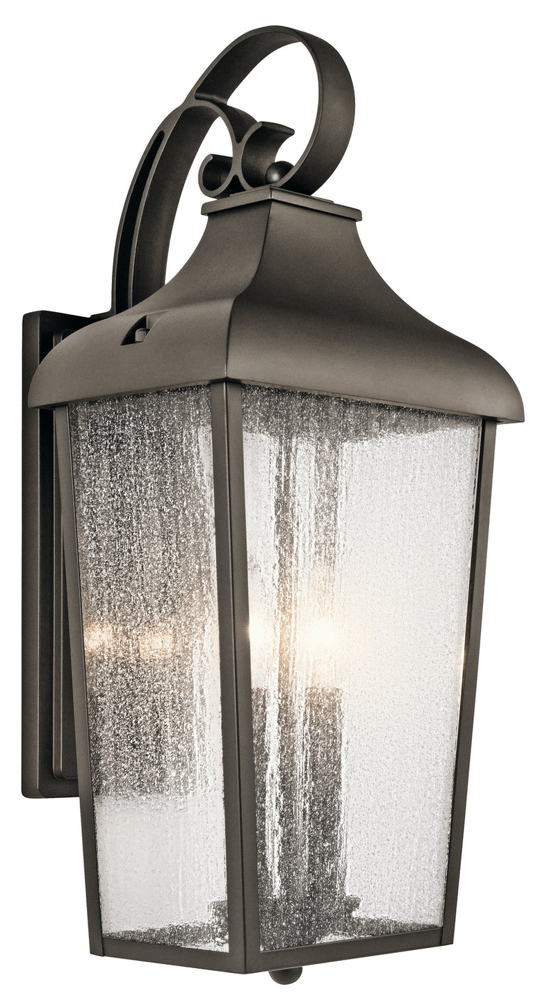 Kichler 49737OZ Two Light Outdoor Wall Mount, Olde Bronze