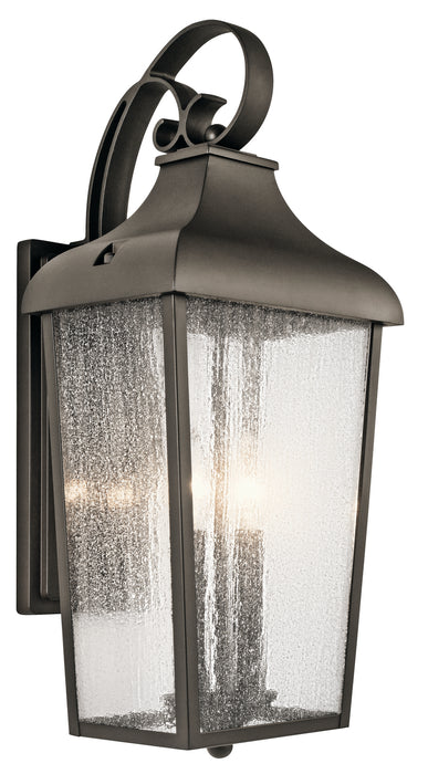 Kichler 49737OZ Two Light Outdoor Wall Mount, Olde Bronze