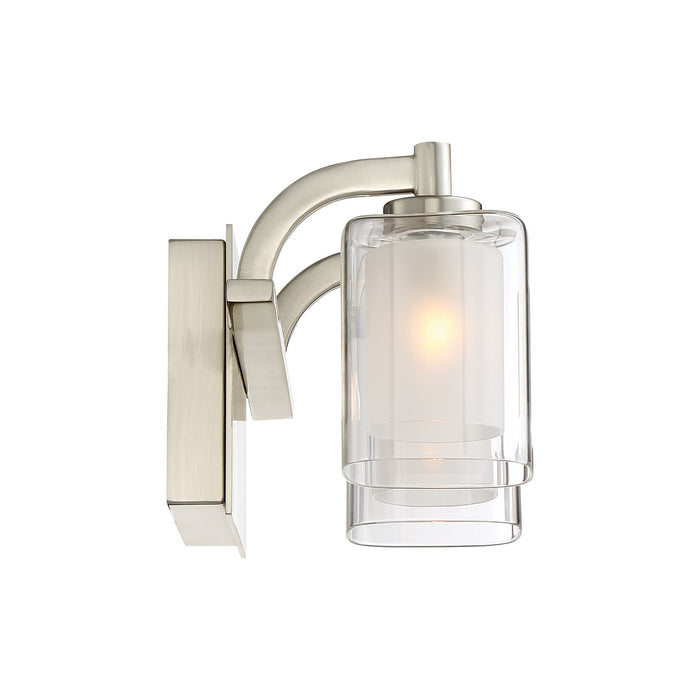Quoizel KLT8602BNLED Two Light Bath Fixture, Brushed Nickel