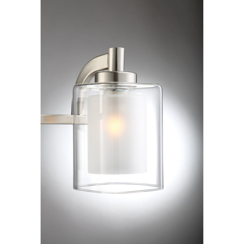 Quoizel KLT8605BNLED Five Light Bath Fixture, Brushed Nickel