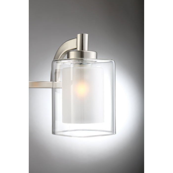 Quoizel KLT8605BNLED Five Light Bath Fixture, Brushed Nickel