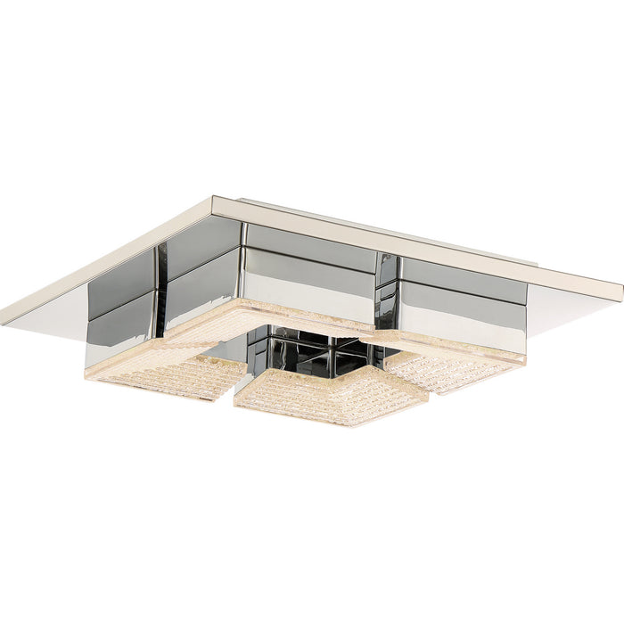 Quoizel PCLT1611C LED Flush Mount, Polished Chrome