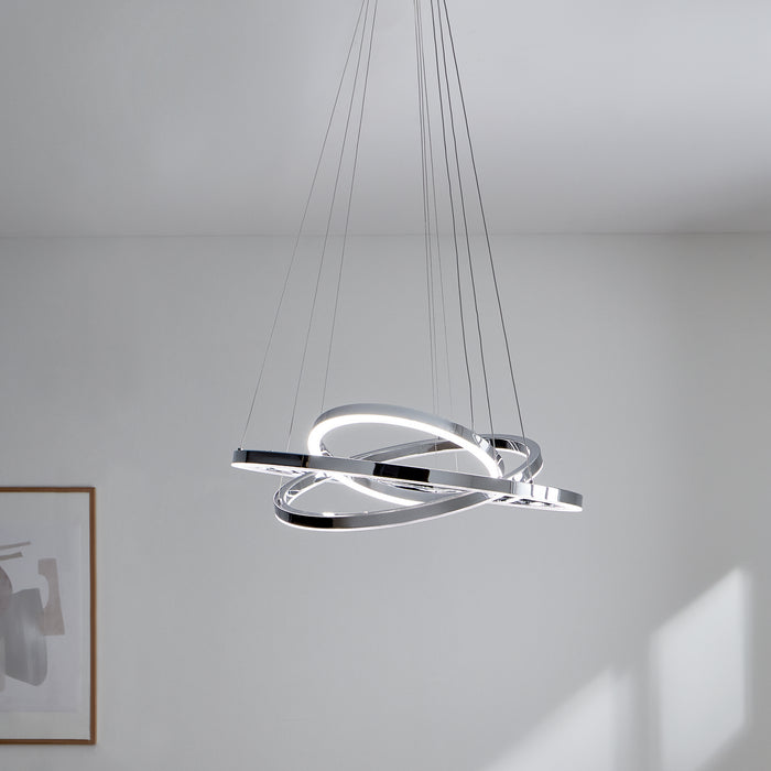 Kichler 83863 LED Chandelier, Chrome