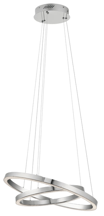 Kichler 83864 LED Chandelier, Chrome