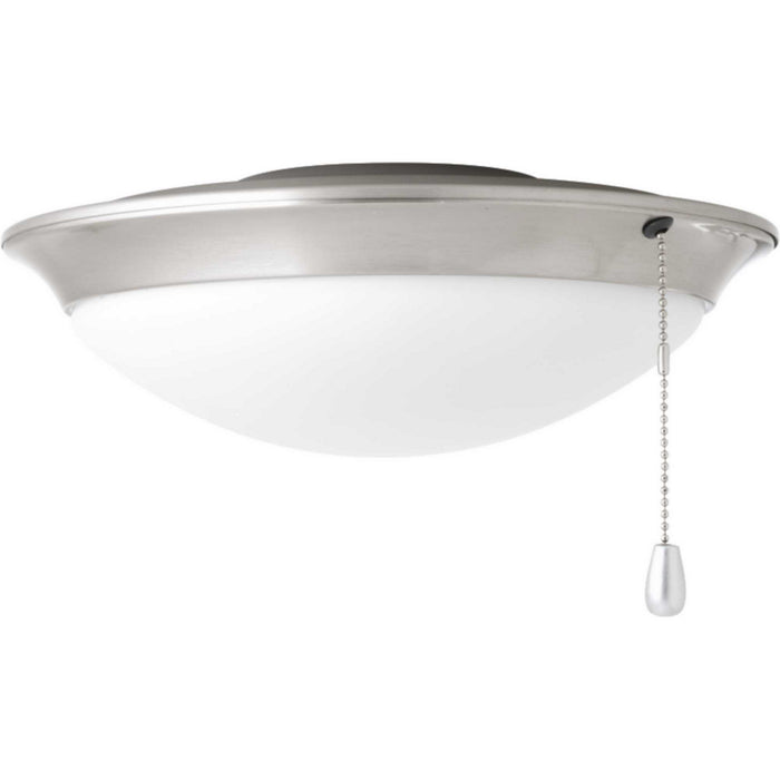 Progress Lighting P2659-09 LED Fan Light Kit, Brushed Nickel