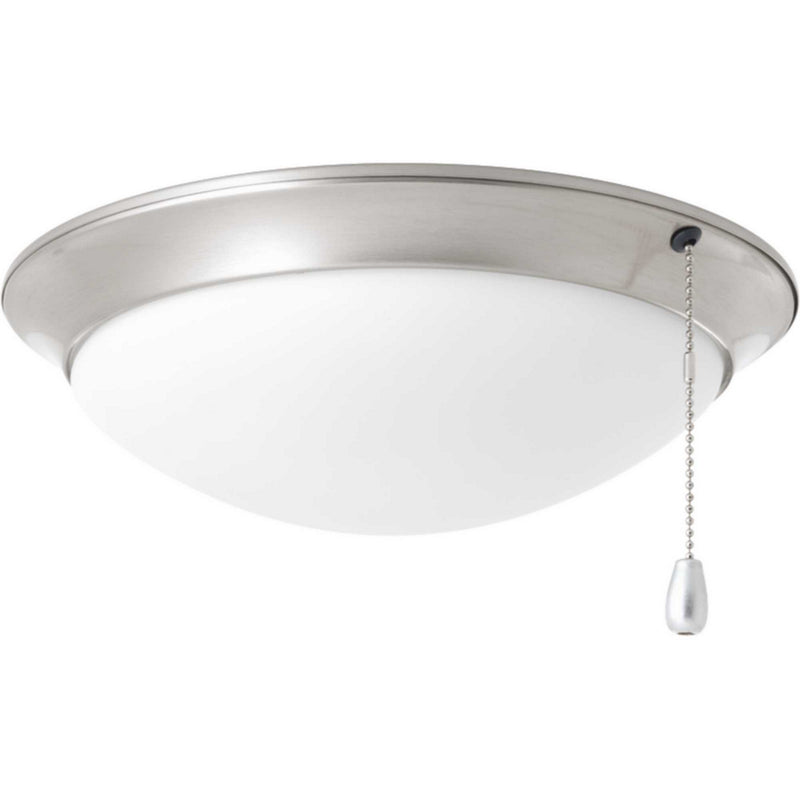 Progress Lighting P2659-09 LED Fan Light Kit, Brushed Nickel