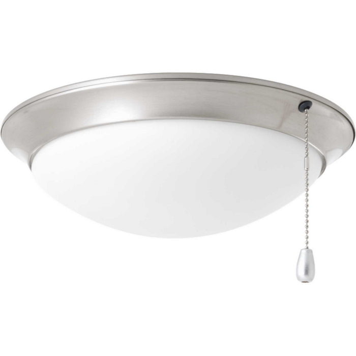 Progress Lighting P2659-09 LED Fan Light Kit, Brushed Nickel