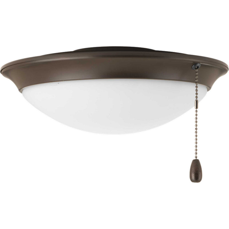 Progress Lighting P2659-20 LED Fan Light Kit, Antique Bronze