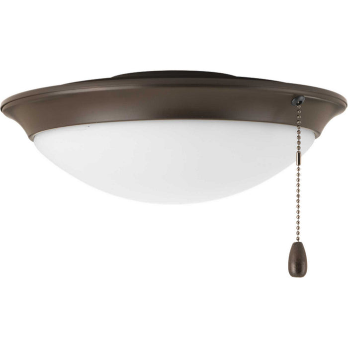 Progress Lighting P2659-20 LED Fan Light Kit, Antique Bronze