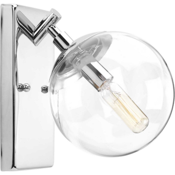 Progress Lighting P2850-15 One Light Bath, Polished Chrome