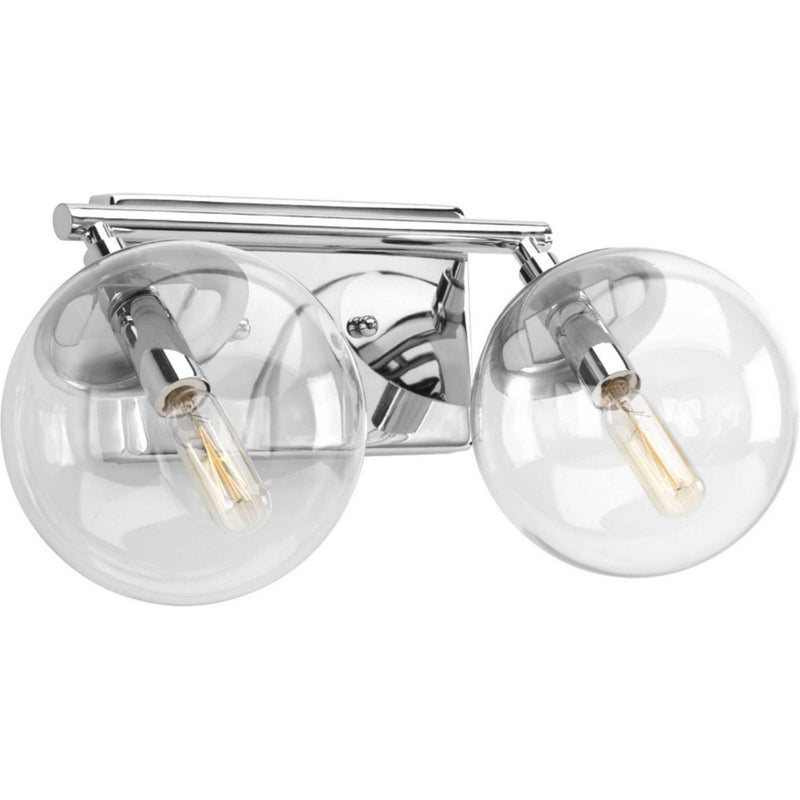 Progress Lighting P2854-15 Two Light Bath, Polished Chrome