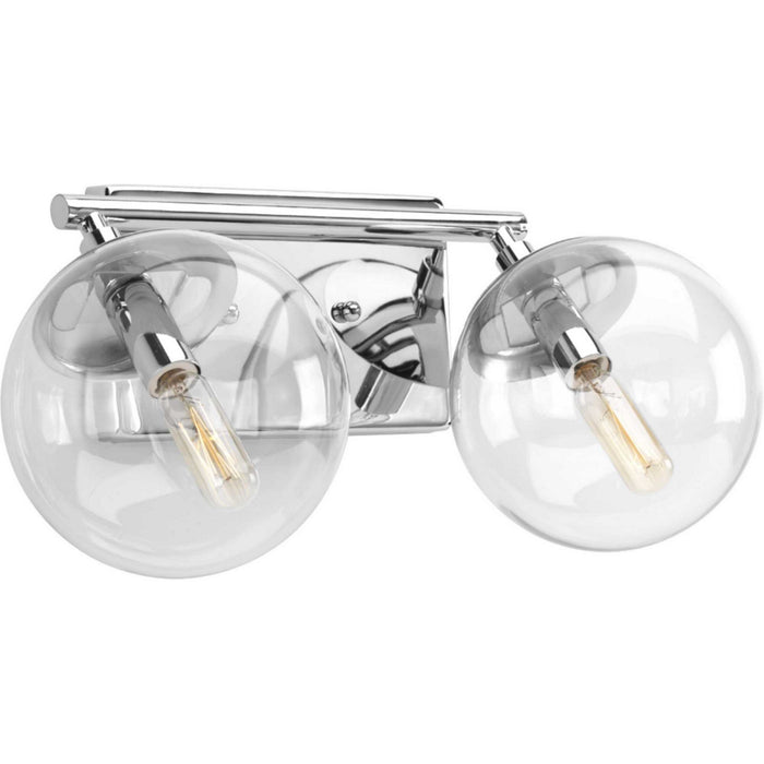 Progress Lighting P2854-15 Two Light Bath, Polished Chrome