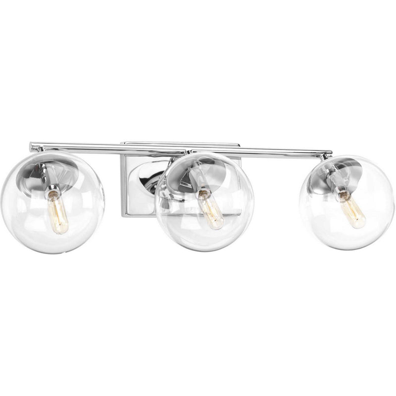 Progress Lighting P2856-15 Three Light Bath, Polished Chrome