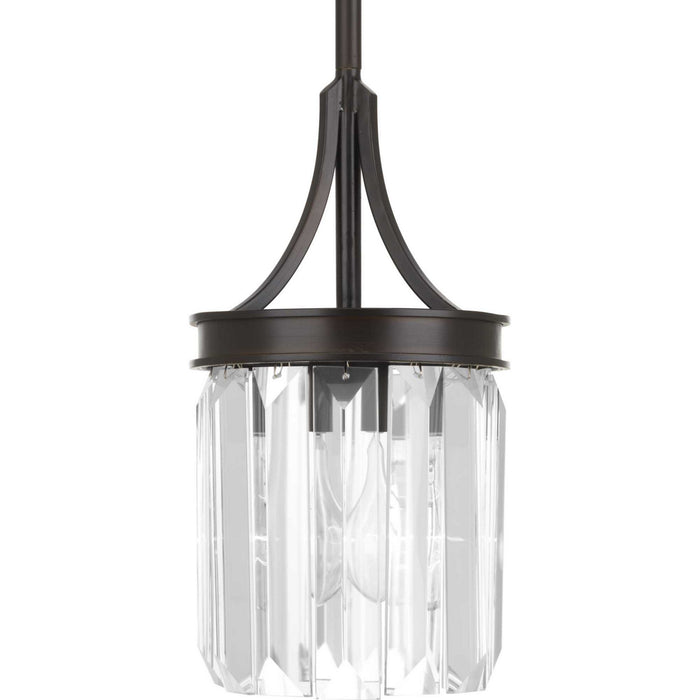 Progress Lighting P5320-20 One Light Mini Pendant, Antique Bronze