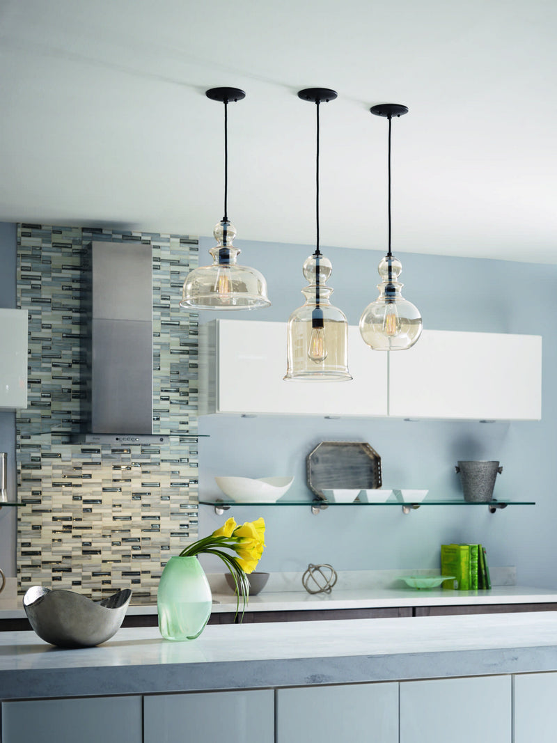 Progress Lighting P5333-20 One Light Pendant, Antique Bronze