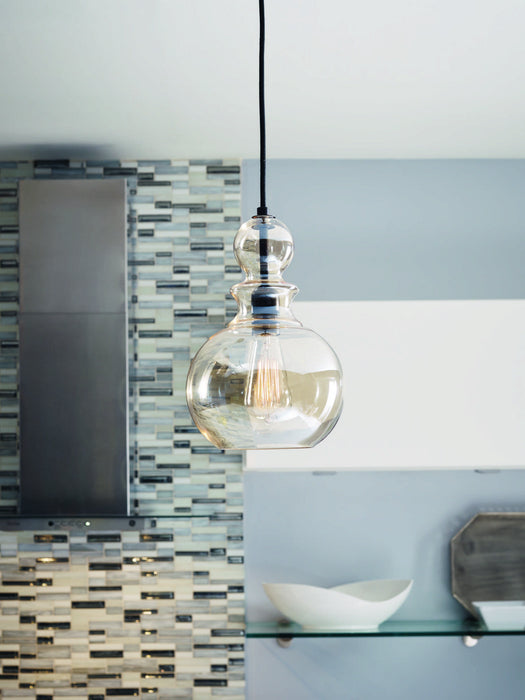 Progress Lighting P5334-20 One Light Pendant, Antique Bronze