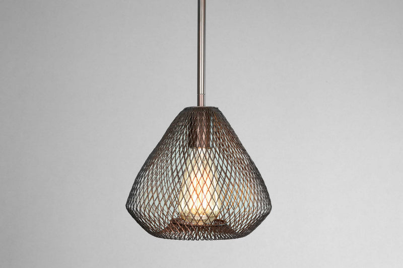 Progress Lighting P5337-20 One Light Mini Pendant, Antique Bronze