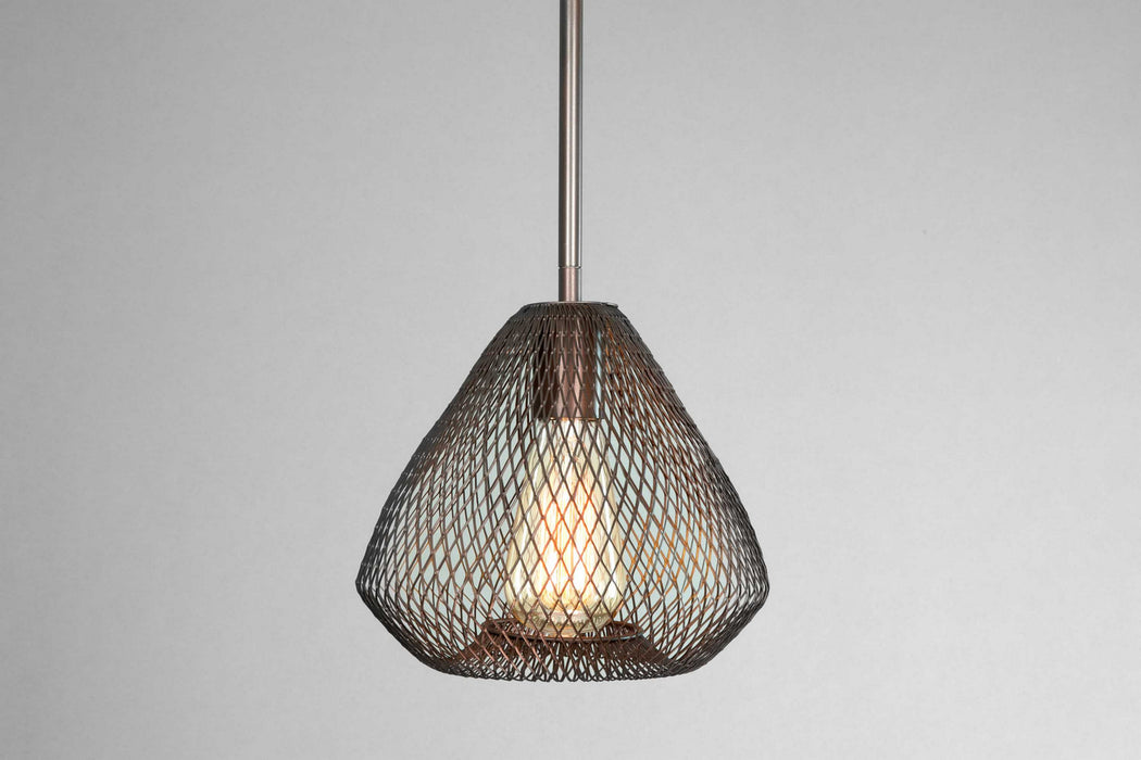 Progress Lighting P5337-20 One Light Mini Pendant, Antique Bronze