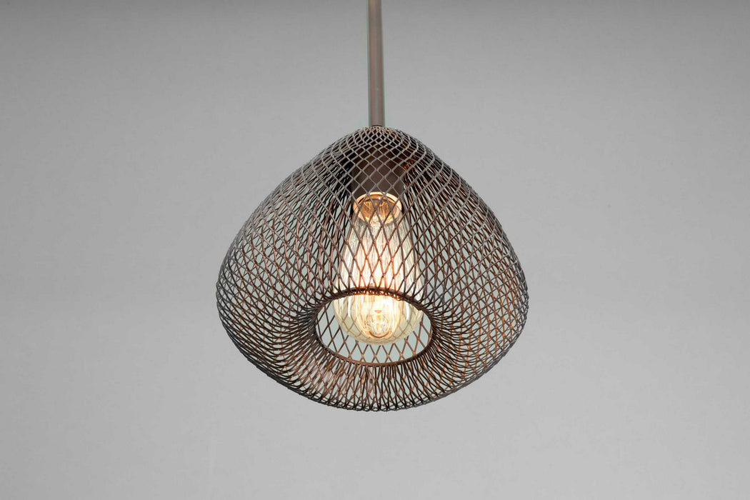 Progress Lighting P5337-20 One Light Mini Pendant, Antique Bronze