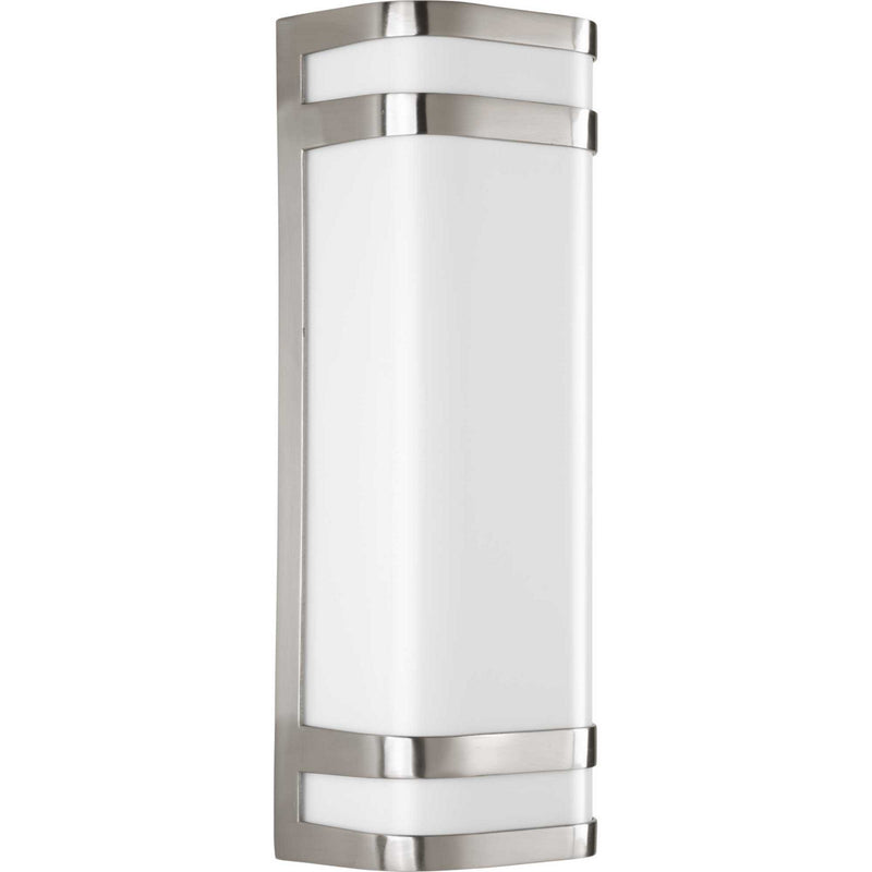 Progress Lighting P5806-0930K9 LED Wall Lantern, Brushed Nickel
